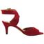 Right side view of Soncino Red Suede