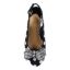 Top view of Tanay BLACK/WHITE POLKA/GINGHAM