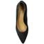 Top view of Vaneeta Black Suede
