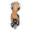 Top view of Yemelia BLACK/WHITE POLKA/GINGHAM