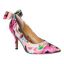 Front view of Zenata GRAY/BLUE/PINK MULTI FLORAL