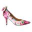 Right side view of Zenata GRAY/BLUE/PINK MULTI FLORAL